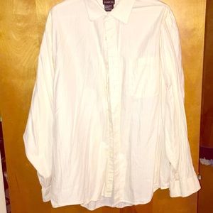 Cream men’s dress shirt